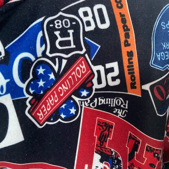 The Rolling Paper Street Sign Graphic Hoodie XL long sleeve - Picture 4 of 7